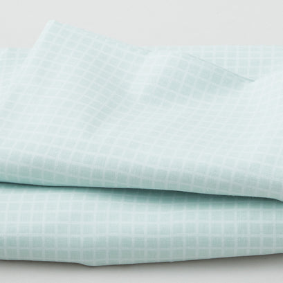 Hello Sunbeam -Grid Texture Green 3 Yard Cut