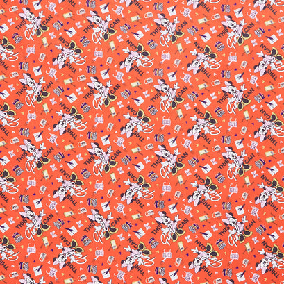 Disney - Minnie Mouse Minnie This Girl Can Red Yardage