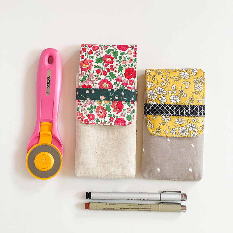 Digital Download - Pen and Rotary Cutter Pouch Pattern Alternative View #2