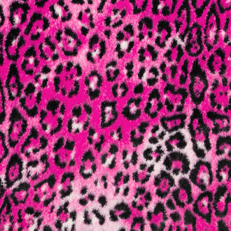 Luxe Cuddle® - Big Cat Cerise Yardage