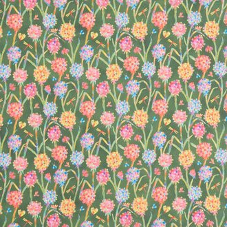 Flora and Fun - Flowers Grass Yardage