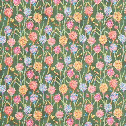 Flora and Fun - Flowers Grass Yardage
