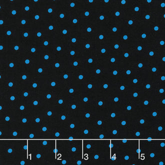 Lightbox - Polka Dots Blue Yardage
