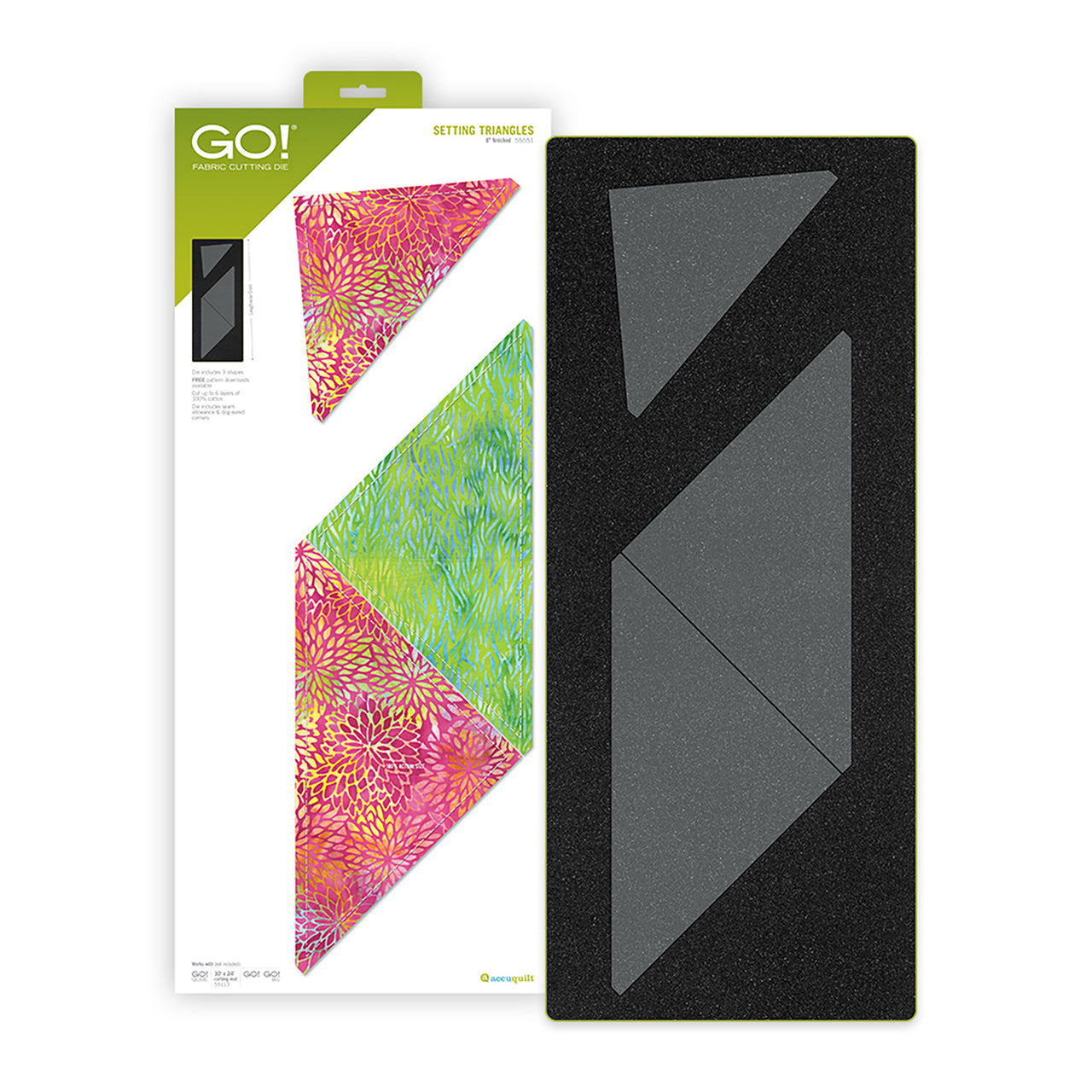 GO! Setting Triangles - 8" Finished Die Primary Image