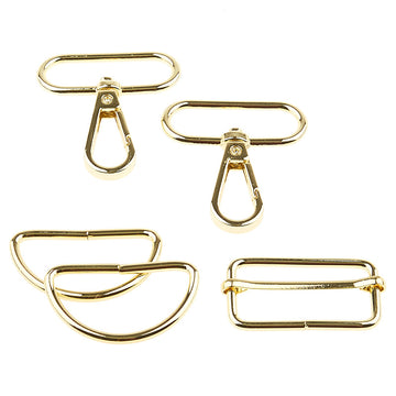 Sallie Tomato Level 3 Basic Hardware Kit - 1-1/2" Gold Primary Image
