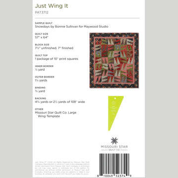 Digital Download - Just Wing It Quilt Pattern by Missouri Star Alternative View #1