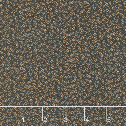Cheddar and Coal II - Creeper Vine Black Yardage
