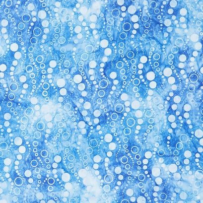 Artisan Batiks - Seaside Bubbles Lake Yardage