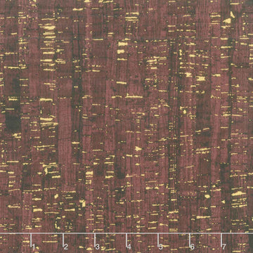 Uncorked II - Uncorked Brick Metallic Yardage Primary Image
