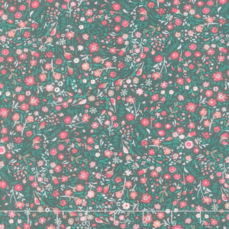 Wintertale - Wintertide Blooms Holly Yardage