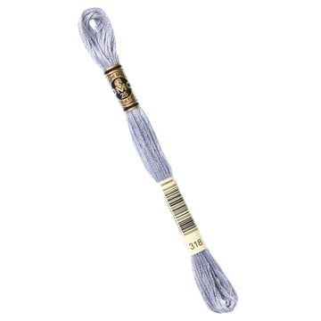 DMC Embroidery Floss - 318 Light Steel Gray Primary Image