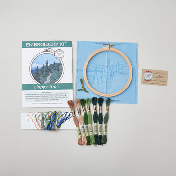 Happy Trails Embroidery Kit Alternative View #3