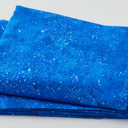 Wilmington Essentials - Spatter Texture Royal Blue 3 Yard Cut