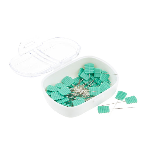 Magic Pins™ Flathead Patchwork Fine Pins - 50 count Primary Image