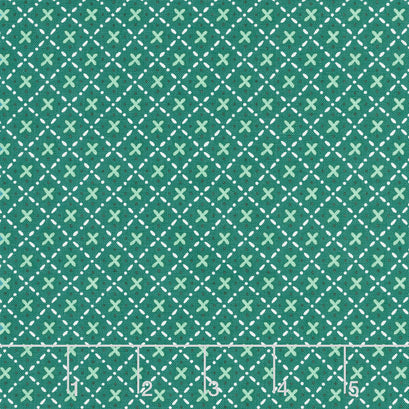 Bee Plaids - Barn Dance Jade Yardage