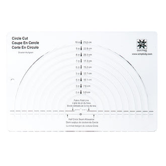 Easy Circle Cut Ruler