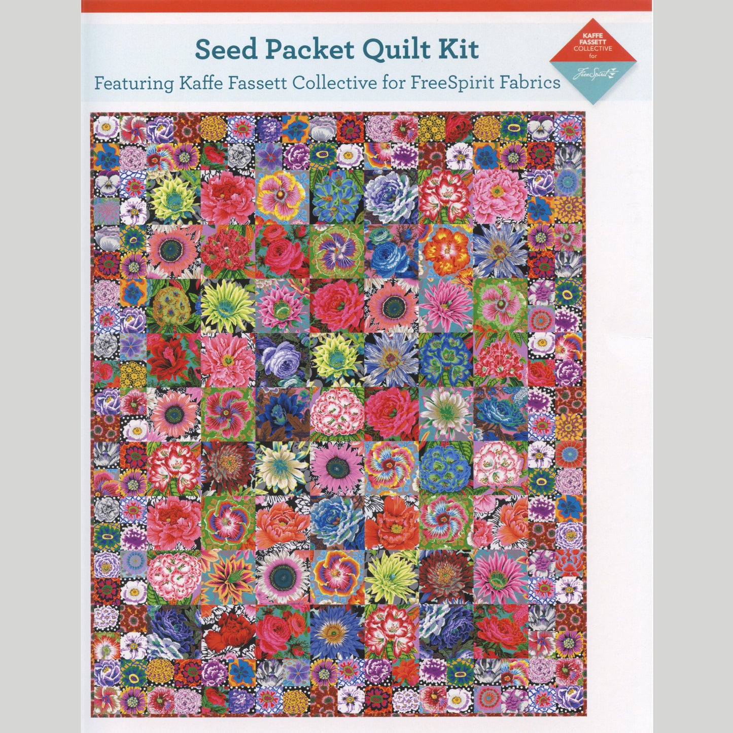 Kaffe Fassett Seed Packet Quilt Kit Alternative View #2