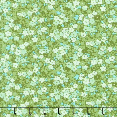 Sleepovers - Makeovers Green Yardage