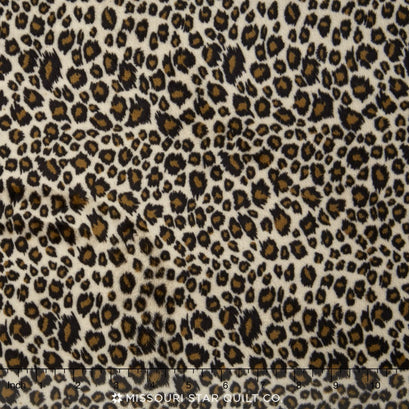 Cuddle® Prints - Cheetah Tan/Brown 60" Minky Yardage
