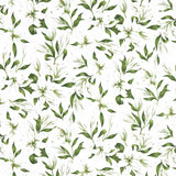 Spring Awakening - Lilies White Multi Yardage Primary Image