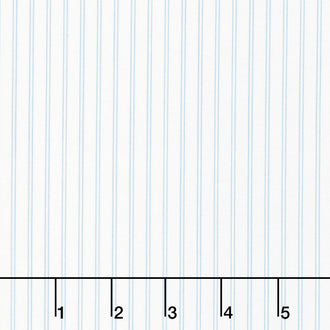Nantucket Summer - Stripe Cream Light Blue Yardage