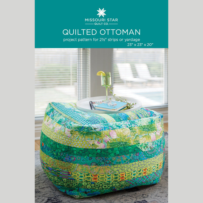 How to Make a Quilted Ottoman - Free Project Tutorial