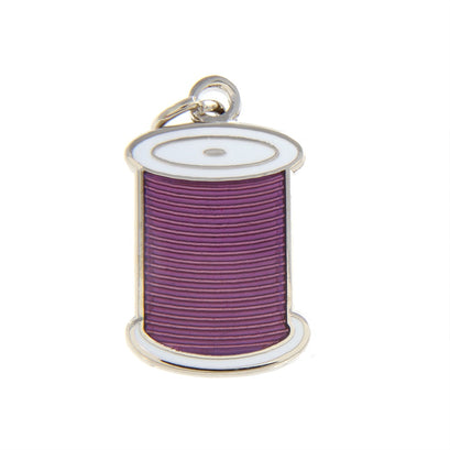 Spool Charm - Purple