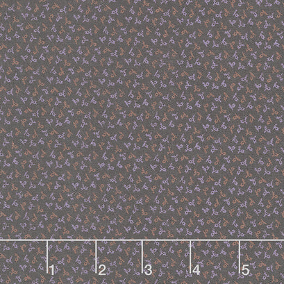 Plumberry ll - Little Plum Buds Eggplant Yardage