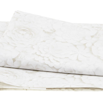 Floral White 2 Yard Cut