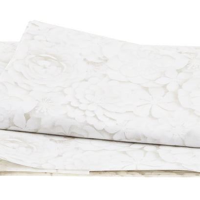 Floral White 2 Yard Cut