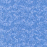 Wilmington Essentials - Swirling Leaves - Light Royal Blue Yardage Primary Image