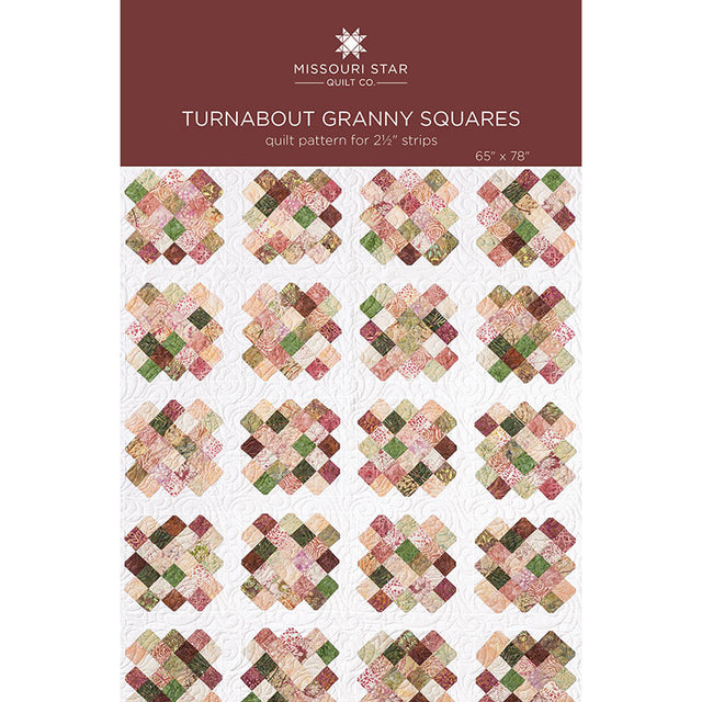 Turnabout Granny Squares Quilt Pattern by Missouri Star Primary Image