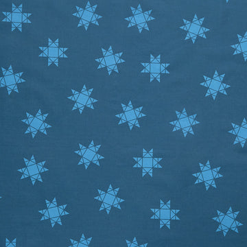 Missouri Star Quilt Backs - Tossed Missouri Star True Navy 110" Wide Backing Primary Image