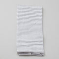 Tea Towel - Gray & White Stripe Alternative View #1