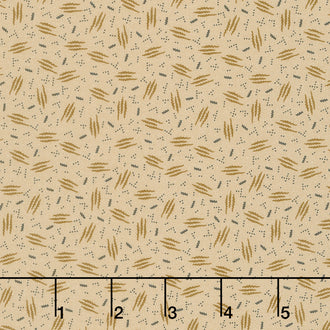 Grandpa's Journal - Dots and Dash Tan Yardage