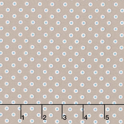 Bee Dots - Fawn Pewter Yardage Primary Image