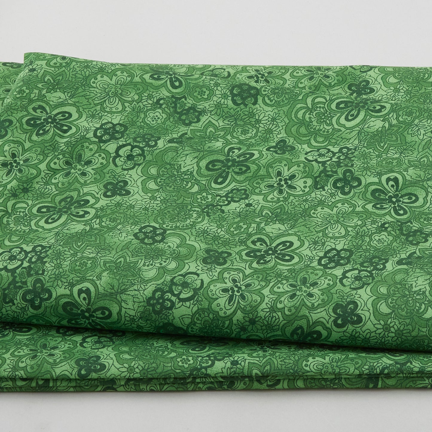 Isadora - Tonal Floral Lime 108" Wide 3 Yard Cut Primary Image