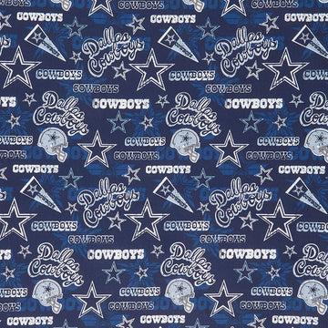 NFL - Dallas Cowboys Navy White Yardage Primary Image