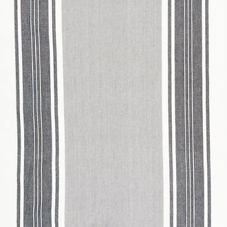 Easy Living Toweling - Wide Stripe Silver Black 18" Wide Toweling Yardage