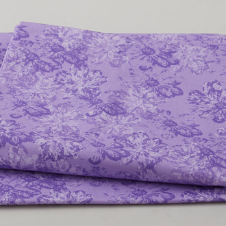 Floral Mash Up Blender - Purple 2 Yard Cut