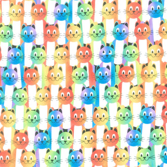 PAWsitivity - Cats Multi Yardage