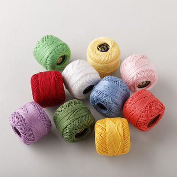 Iris #8 Perle Cotton 10 Gram Ball - Dark Pine Green Alternative View #1