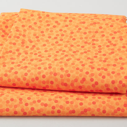 Chromadots - Dots Orange 3 Yard Cut