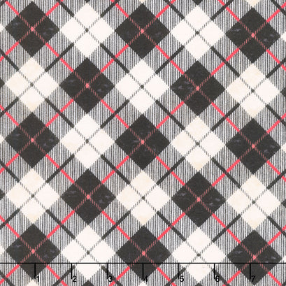 Wonderland - Holiday Plaid Neutral Yardage