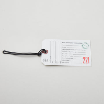 221 Luggage & I.D. Tag for Singer Featherweight Alternative View #1