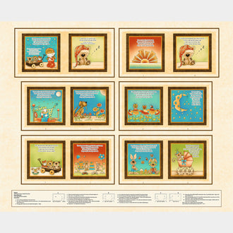 Little Readers - Bedtime Book Cream Panel