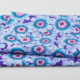 Kaffe Fassett Collective - February 2023 Lucy Blue 2 Yard Cut