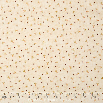 Butter Churn Basics - Star Cream Yardage
