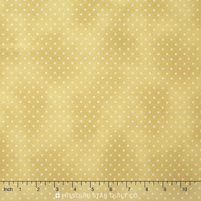 Buggy Barn Basics - Light Green Dots Yardage