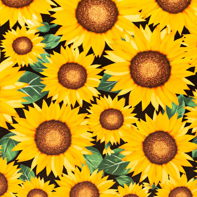 Cuddle® Prints - Sunflower Marigold Digitally Printed Minky Yardage Primary Image